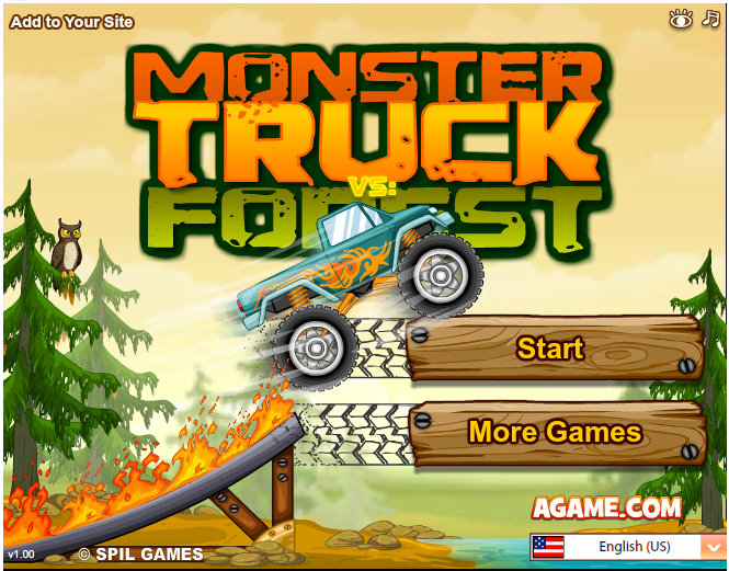 Monster Truck Vs Forest